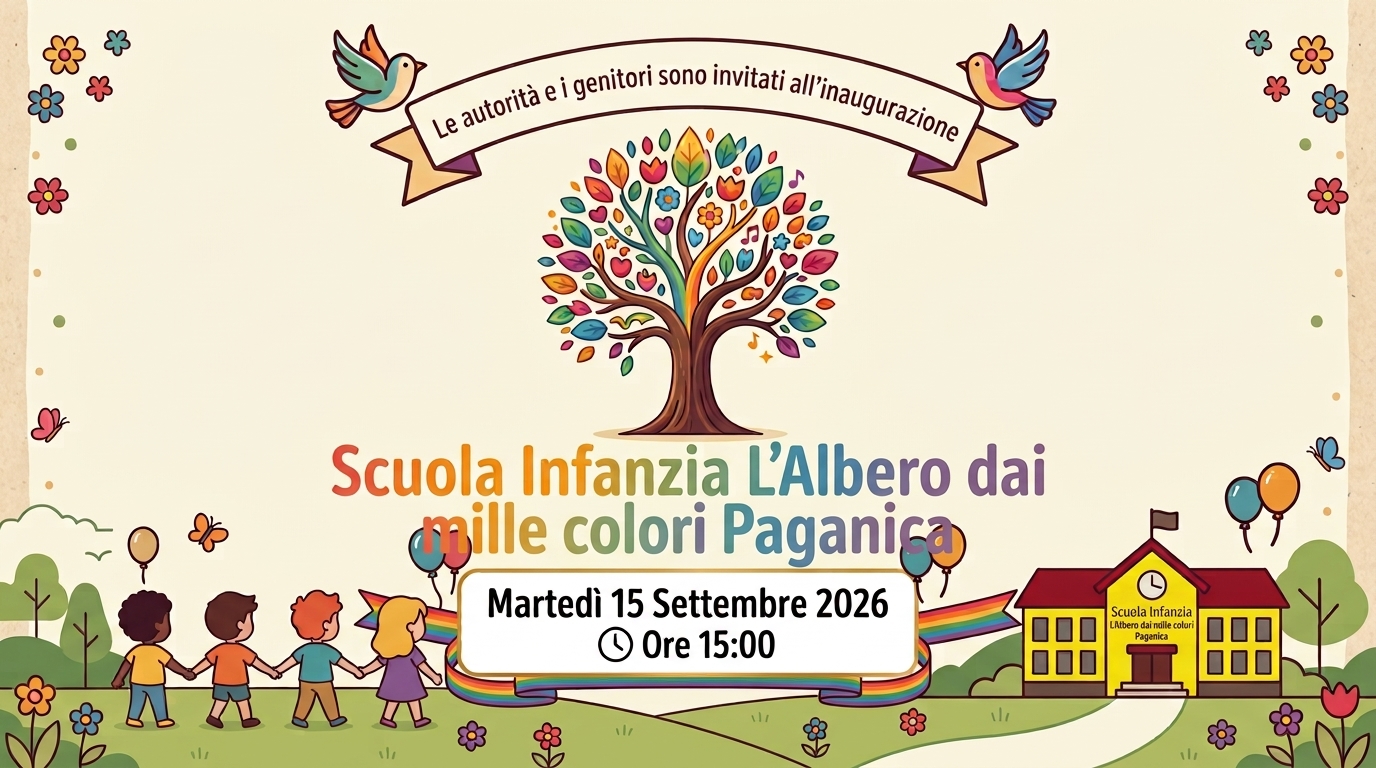 Inaugurazione nuova scuola dell'Infanzia 